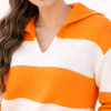 Orange / Weiß