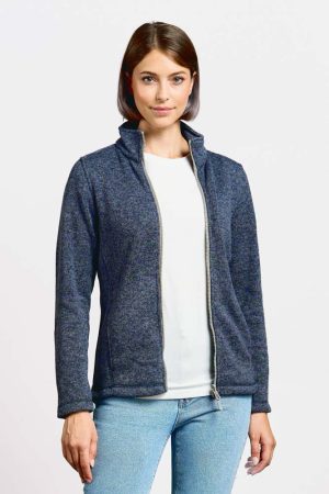 Women's Knit Fleece Jacket C⁺