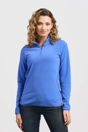 Damen Fleece Troyer