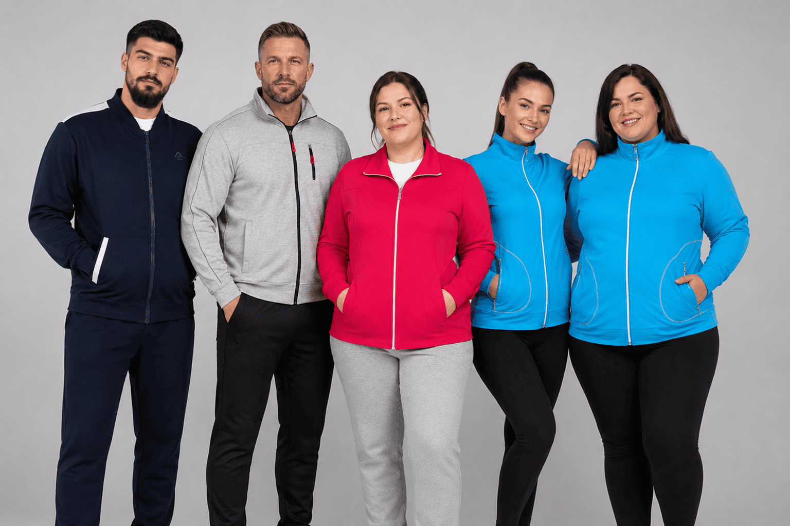 Europäische Sportswear-Produktion und Konfektion von Kleidung
