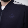 Navy Blue / Silver Melange