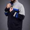 Navy Blue / Silver Melange