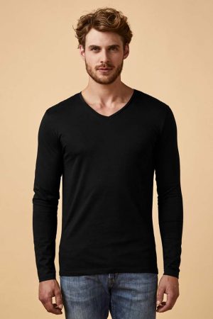 X.O V-Neck T LS Men