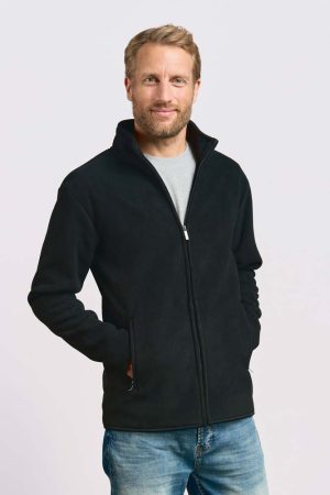 Herren Fleecejacke doppellagig